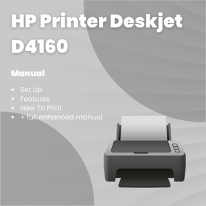HP Printer Deskjet D4160