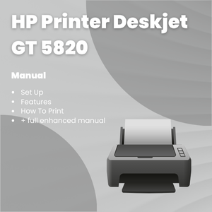 HP Printer Deskjet GT 5820