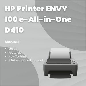 HP Printer ENVY 100 e-All-in-One D410