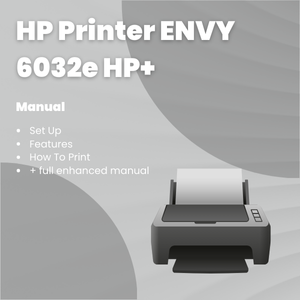 HP Printer ENVY 6032e HP+
