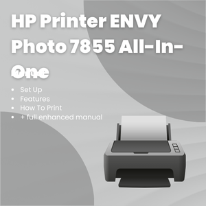 HP Printer ENVY Photo 7855 All-In-One