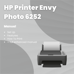 HP Printer Envy Photo 6252