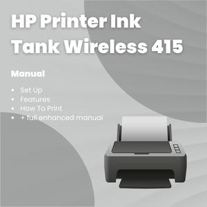 HP Printer Ink Tank Wireless 415