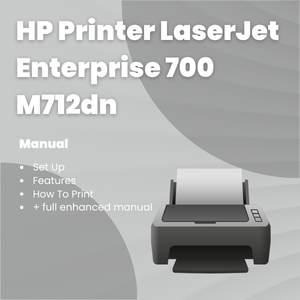 HP Printer LaserJet Enterprise 700 M712dn