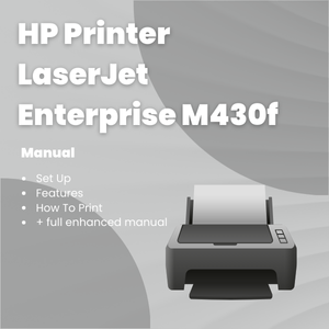 HP Printer LaserJet Enterprise M430f