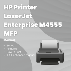 HP Printer LaserJet Enterprise M4555 MFP