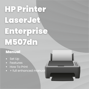 HP Printer LaserJet Enterprise M507dn