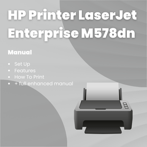 HP Printer LaserJet Enterprise M578dn