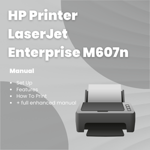 HP Printer LaserJet Enterprise M607n