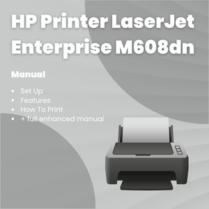 HP Printer LaserJet Enterprise M608dn