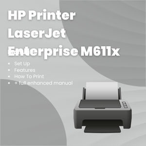 HP Printer LaserJet Enterprise M611x