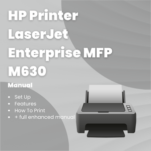HP Printer LaserJet Enterprise MFP M630