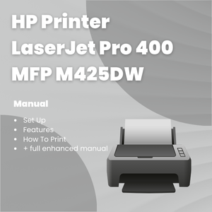 HP Printer LaserJet Pro 400 MFP M425DW