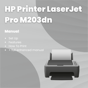HP Printer LaserJet Pro M203dn