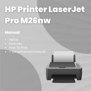 HP Printer LaserJet Pro M26nw