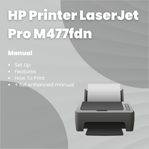 HP Printer LaserJet Pro M477fdn