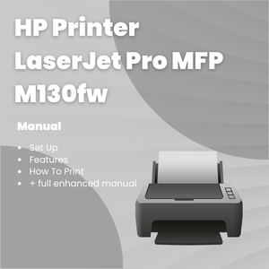 HP Printer LaserJet Pro MFP M130fw