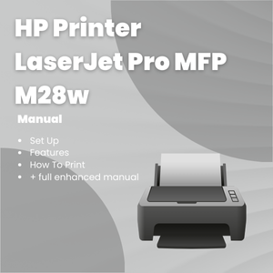 HP Printer LaserJet Pro MFP M28w