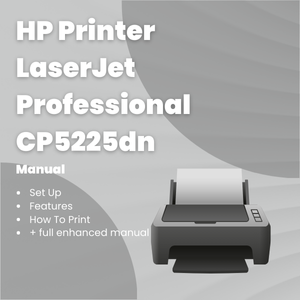HP Printer LaserJet Professional CP5225dn