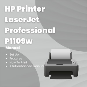 HP Printer LaserJet Professional P1109w