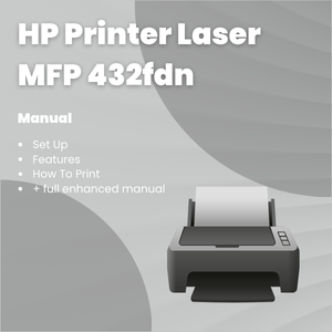 HP Printer Laser MFP 432fdn