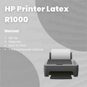 HP Printer Latex R1000