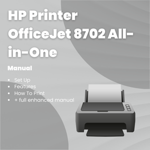 HP Printer OfficeJet 8702 All-in-One