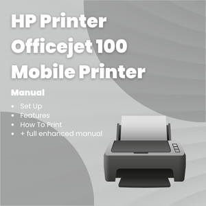 HP Printer Officejet 100 Mobile Printer