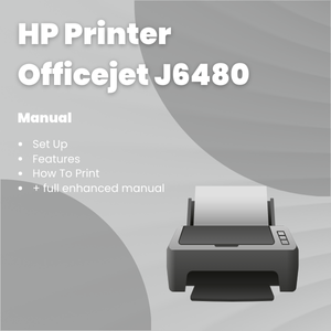HP Printer Officejet J6480