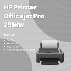 HP Printer Officejet Pro 251dw