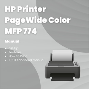HP Printer PageWide Color MFP 774
