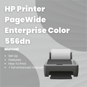 HP Printer PageWide Enterprise Color 556dn