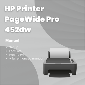 HP Printer PageWide Pro 452dw