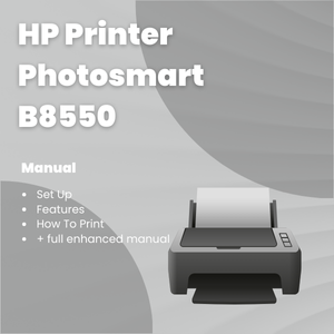 HP Printer Photosmart B8550