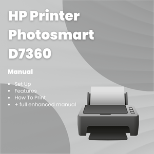 HP Printer Photosmart D7360