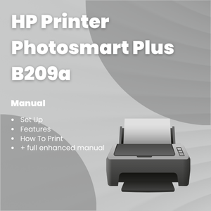HP Printer Photosmart Plus B209a