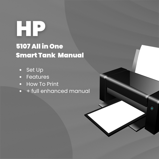 HP Printer Smart Tank 5107 All-in-One Manual