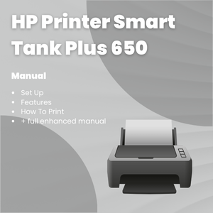 HP Printer Smart Tank Plus 650