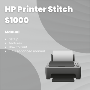 HP Printer Stitch S1000
