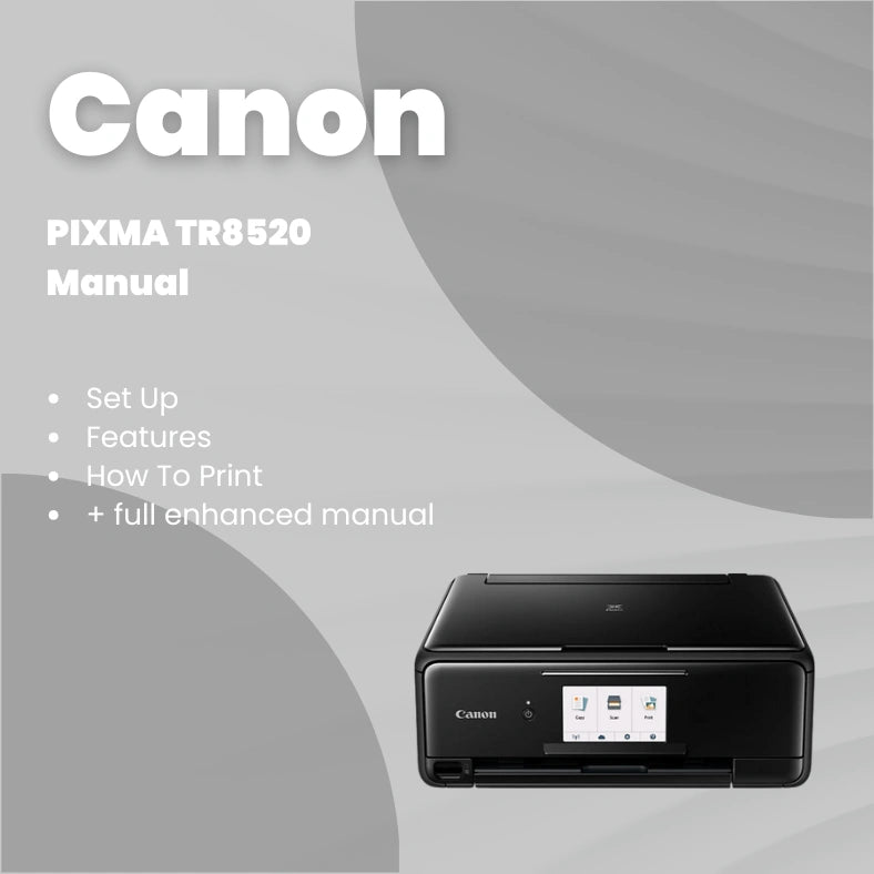 Canon Printer PIXMA TR8520 Manual