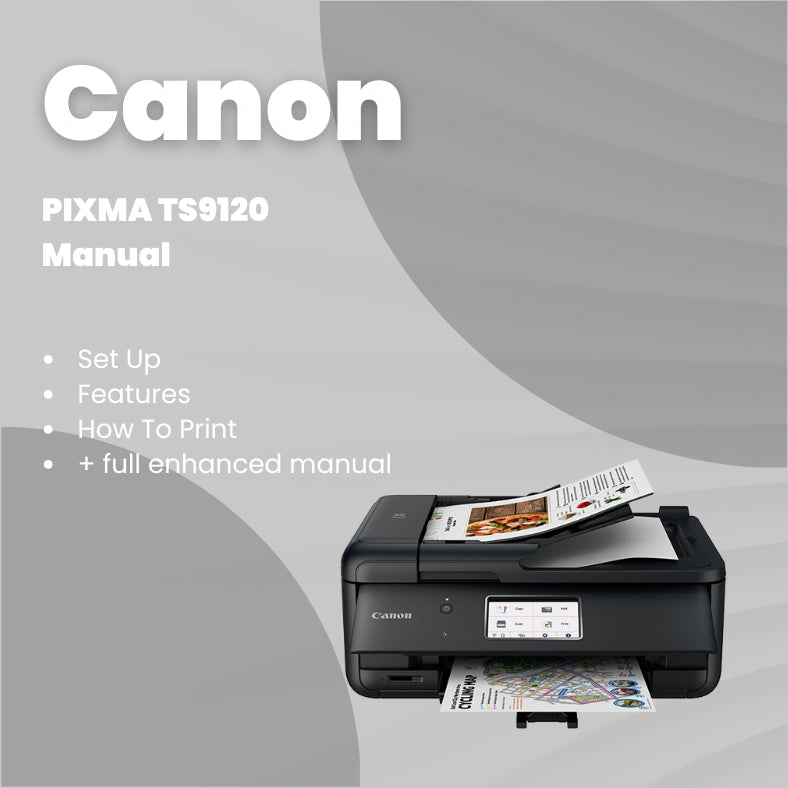 Canon Printer PIXMA TS9120 Manual