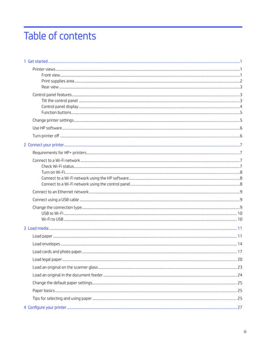 HP Printer 9120e Manual